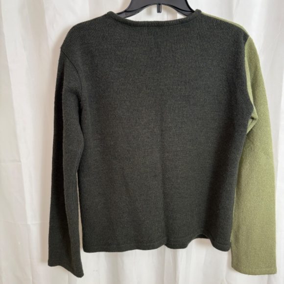 Cousin Johnny Wool/Angora Blend Colorful Cardigan Sweater Women's Large - Picture 15 of 15